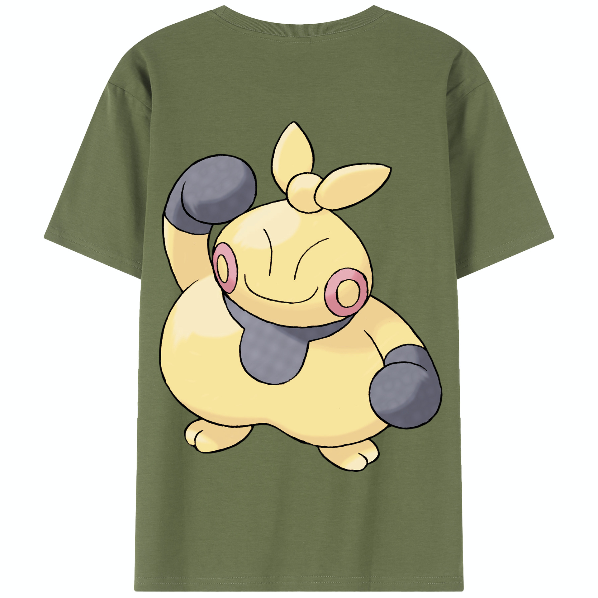（画像用） ポケットモンスター Pokémon 綿100％半袖Tシャツ（背面プリント）